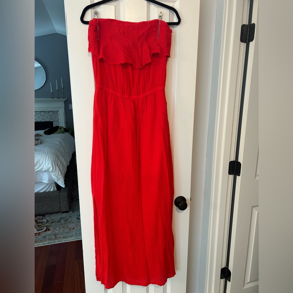 Michael Stars Tara Strapless Maxi Dress